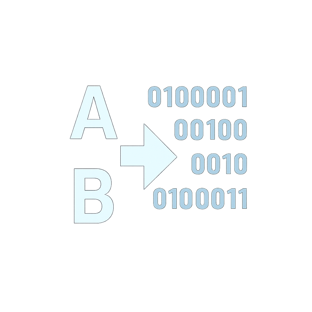 ASCII to Binary