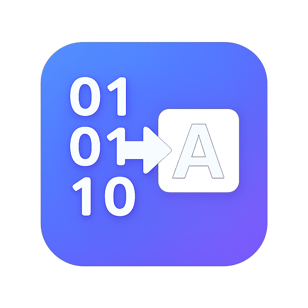 Binary to ASCII Logo